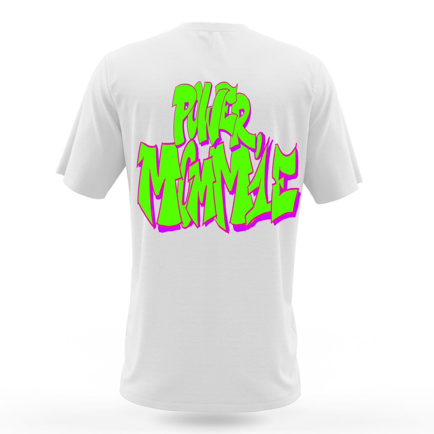 Power Mommie Graffitix White T-Shirt