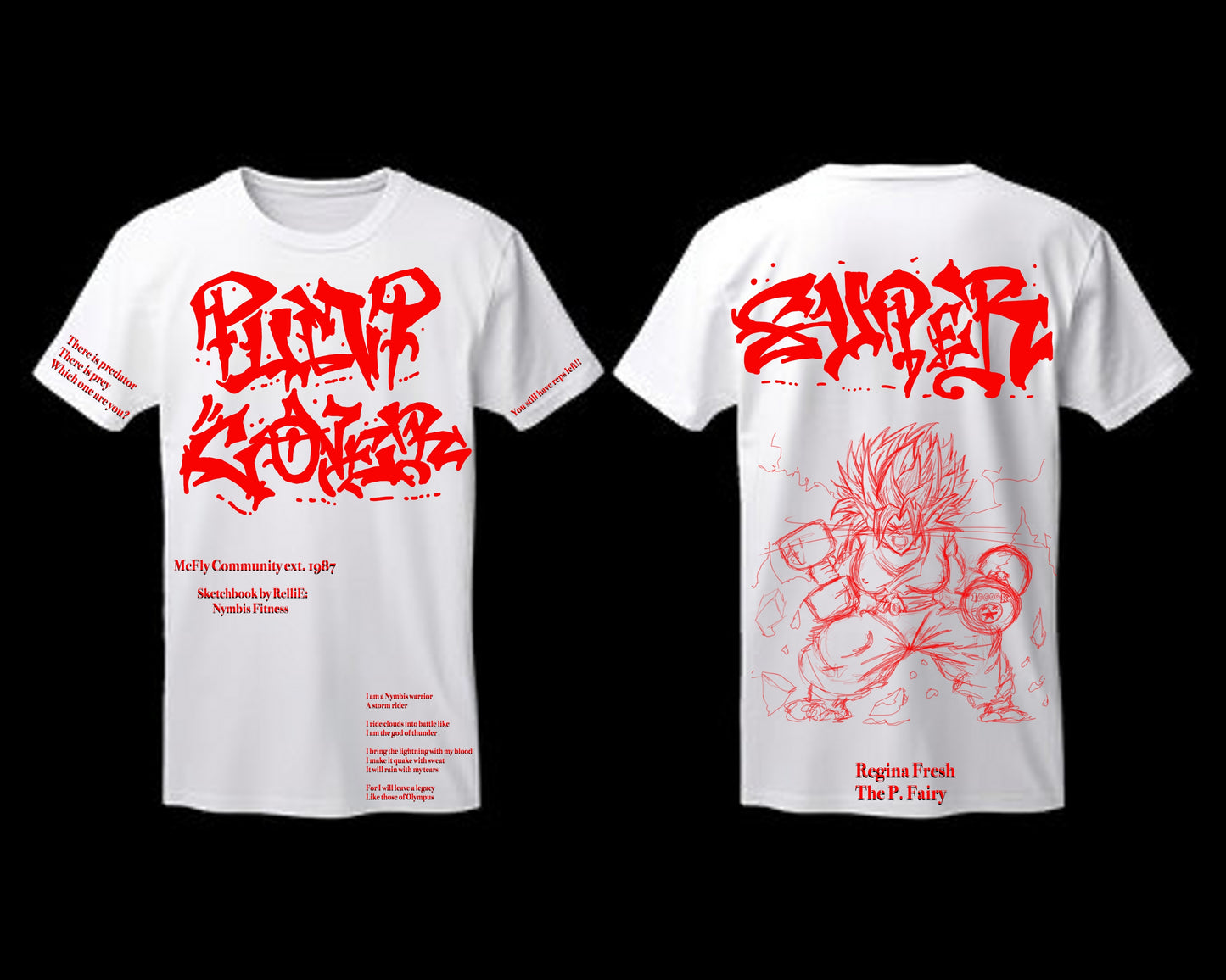 Pump Cover Regina Super White T-Shirt
