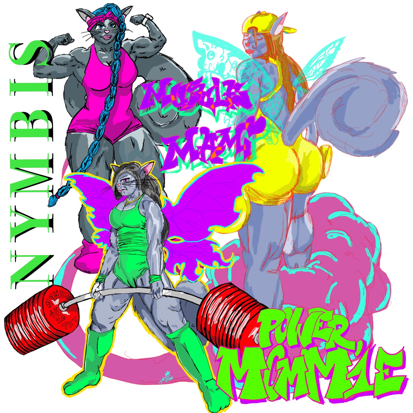 Nymbis Hood Power/Muscle Mami 3