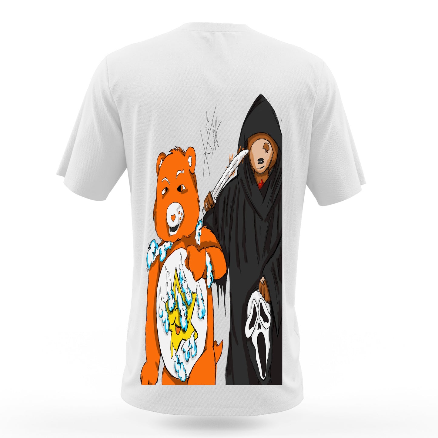 Scream Bears Sketchbook: Pages Basic T-Shirt