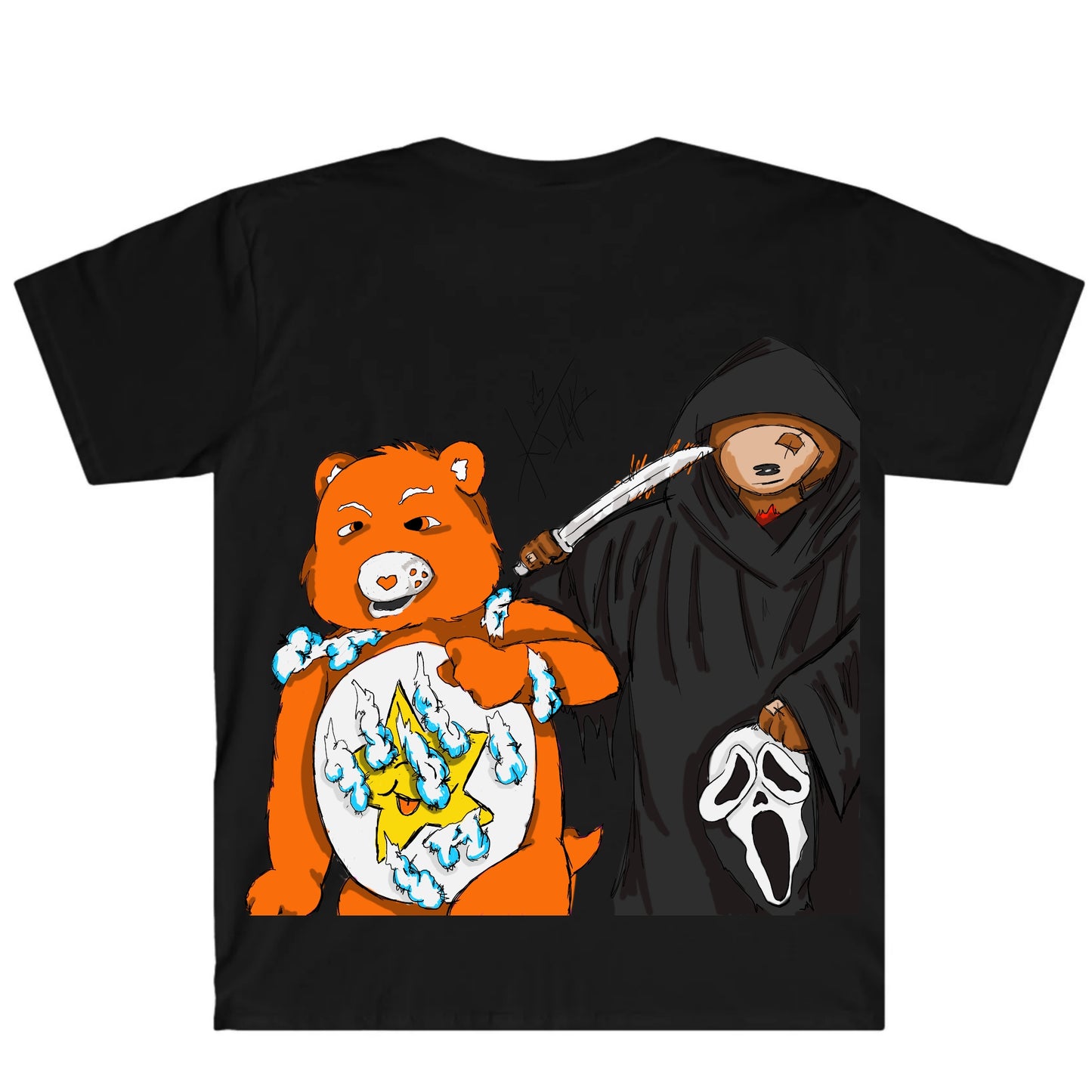 Scream Bears Sketchbook: Pages Basic T-Shirt