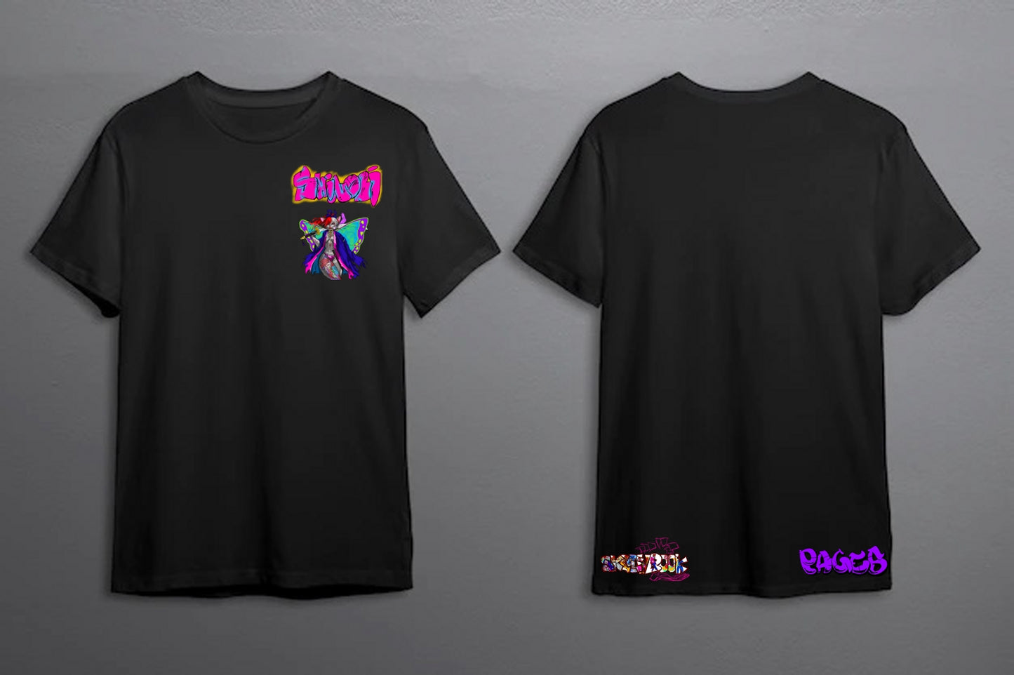 Regina Shinobi Minimalist Black T-Shirt