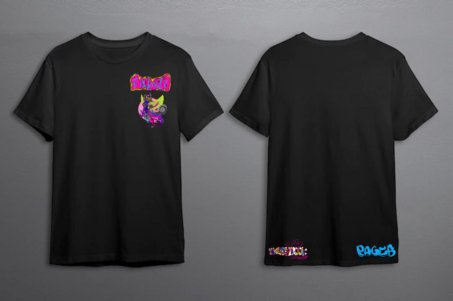 Regina Shinobi Minimalist Black T-Shirt