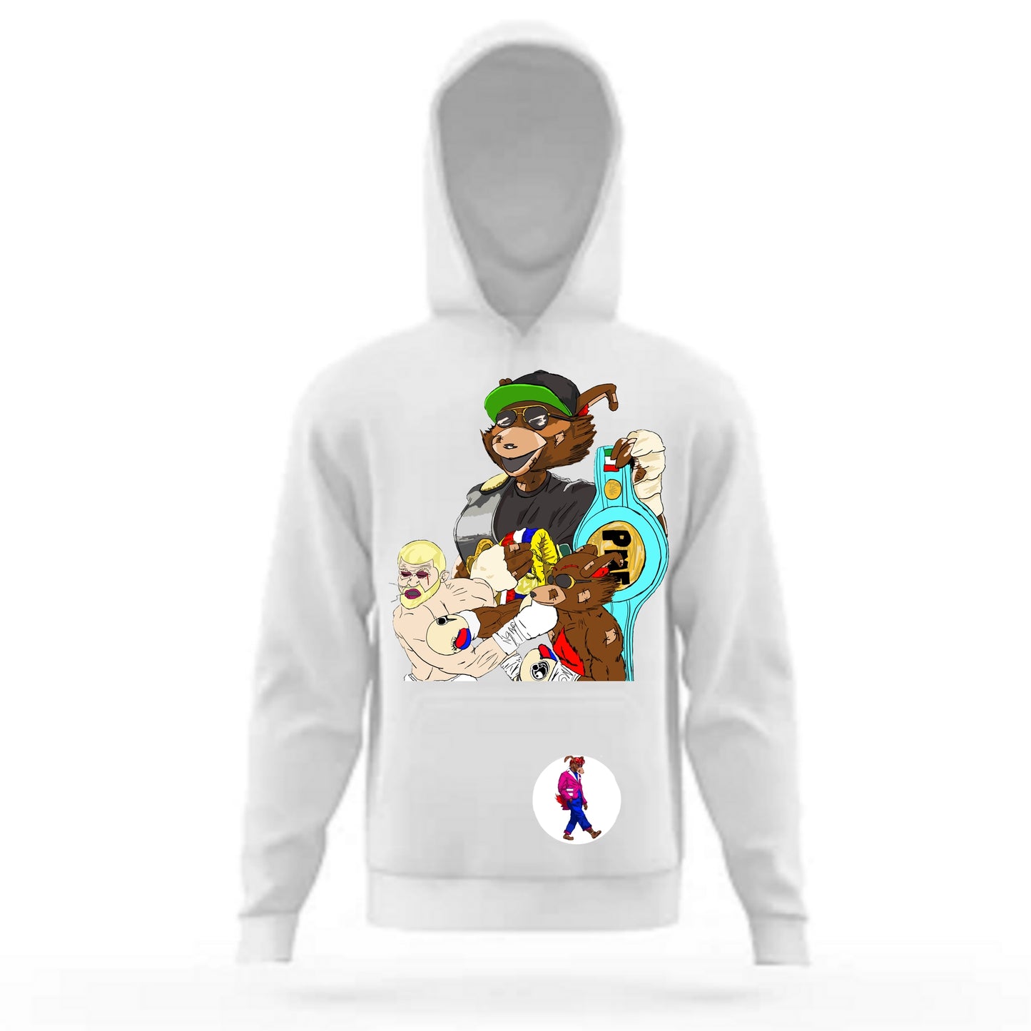 The Fade Sketchbook:Pages White Hoodie
