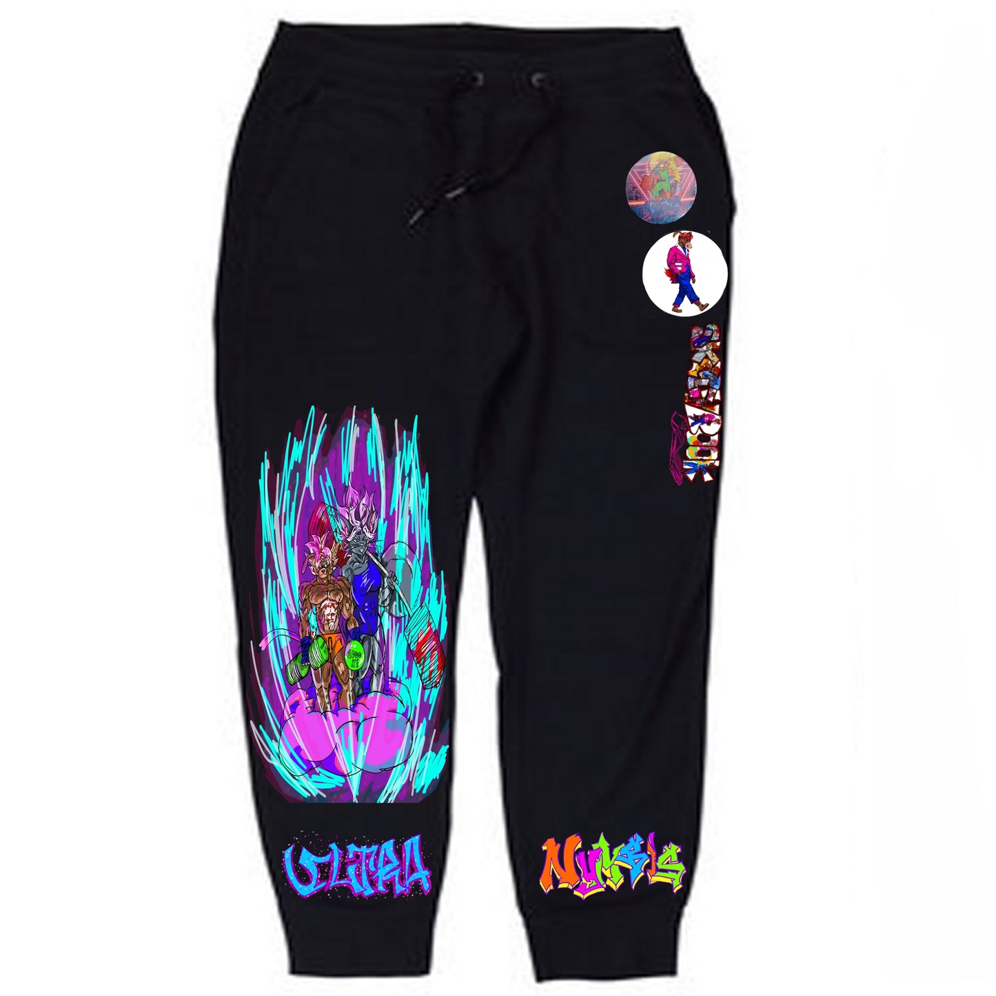 Beyond Ultra Grafftix Black Sweats