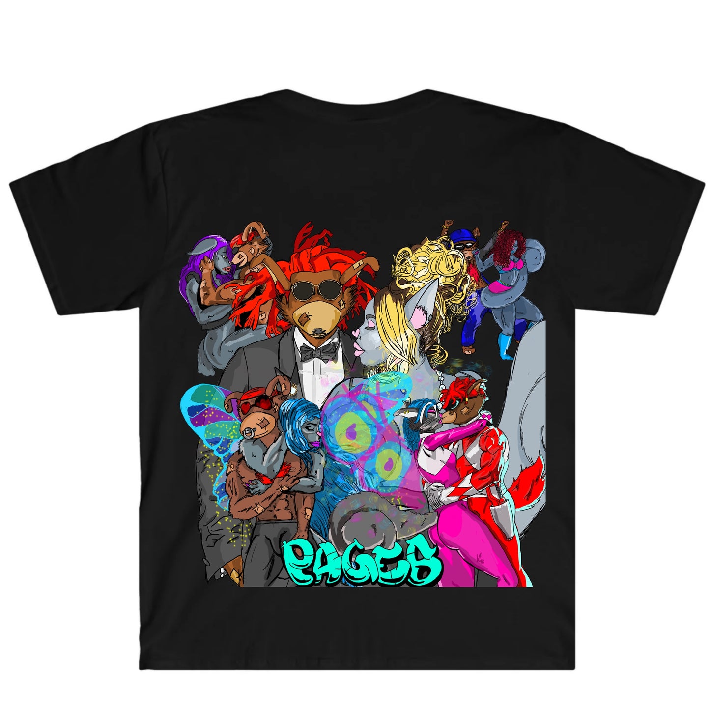L.O.V.E Sketchbook: Pages Basic T-Shirt