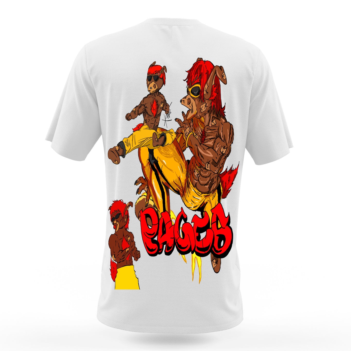 Enter The McFly Max Sketchbook: Pages Basic T-Shirt