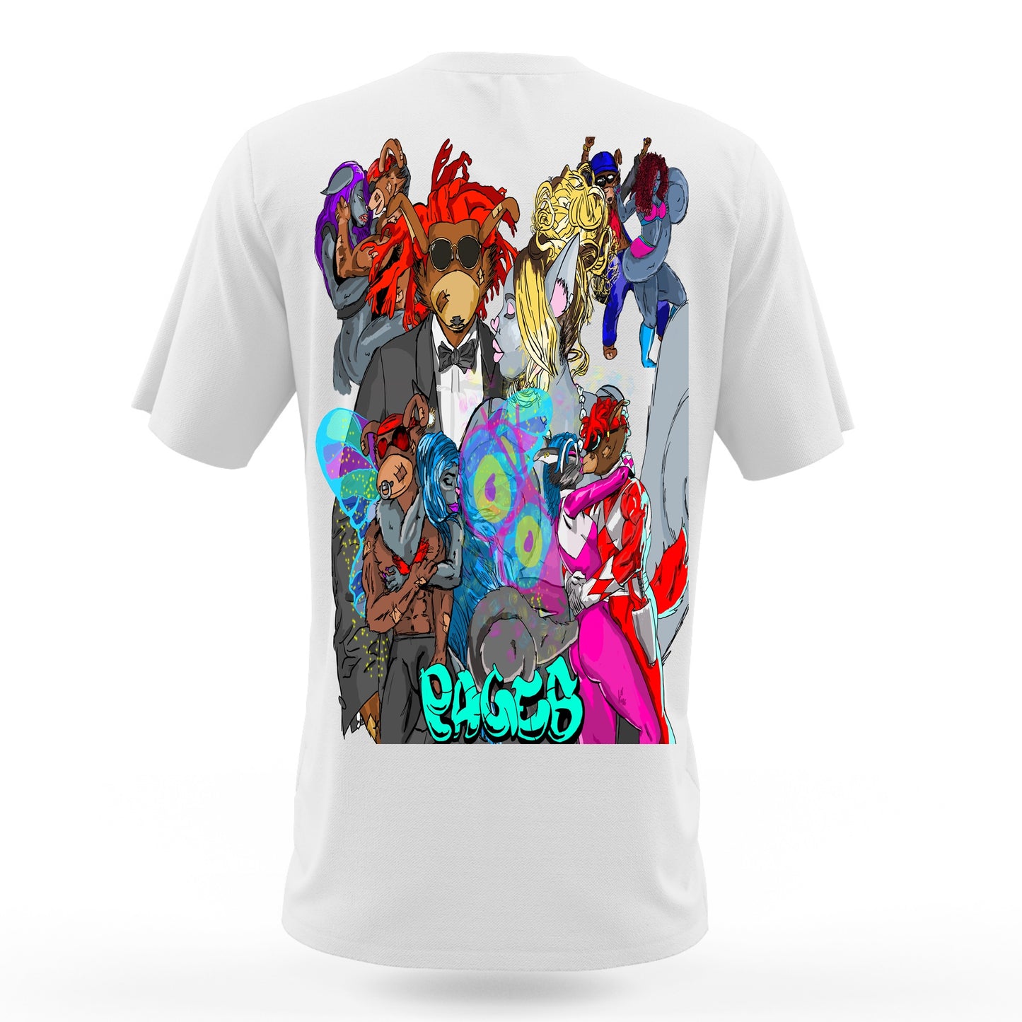 L.O.V.E Sketchbook: Pages Basic T-Shirt