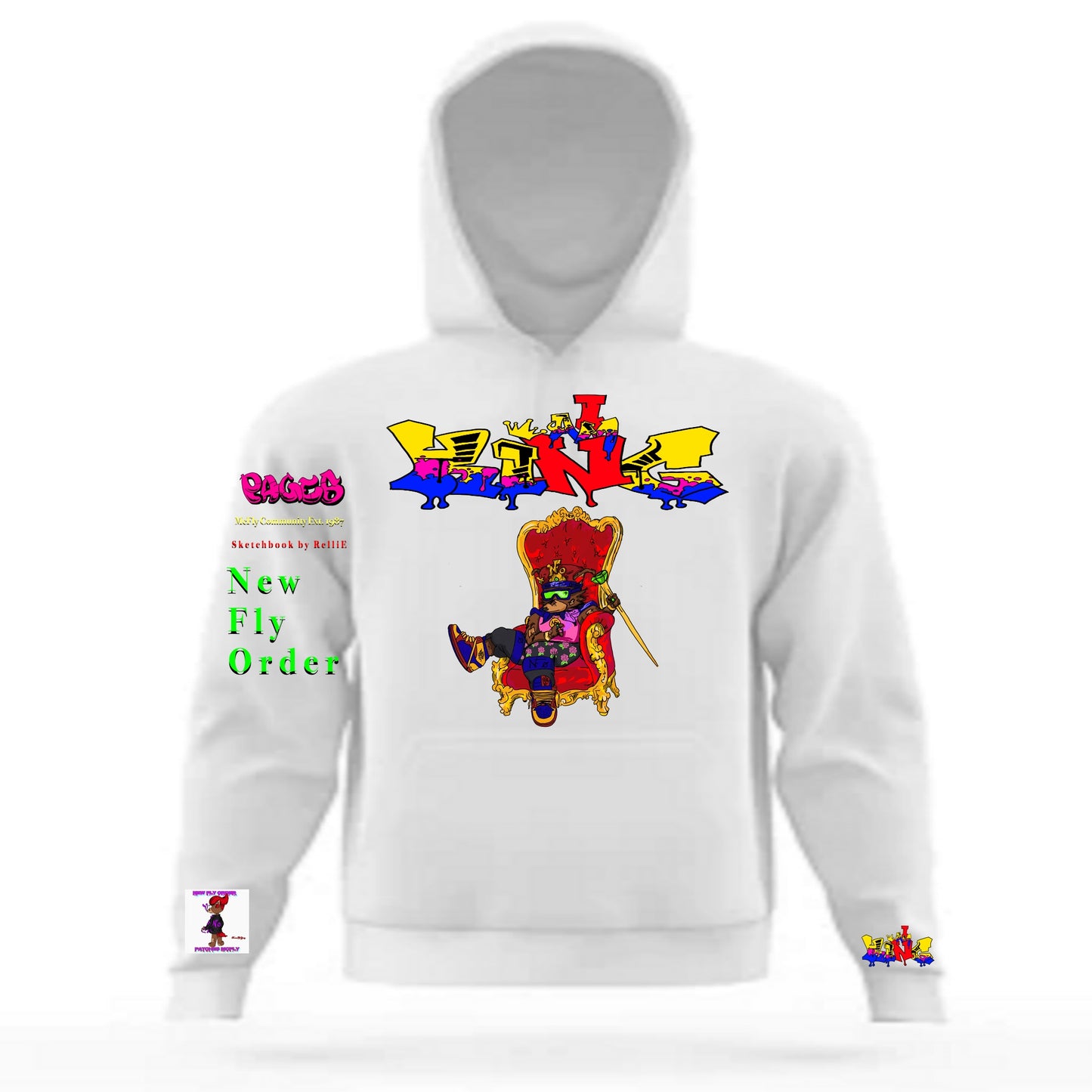 The Throne Graffitix Tier 2 Hoodie