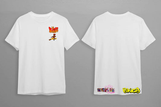 Enter The McFly Minimalist  White T-Shirt