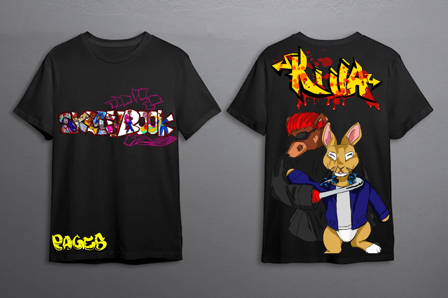 Killa Graffitix Tier 1 Black T-Shirt