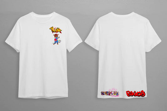 Killa Minimalist White T-Shirt