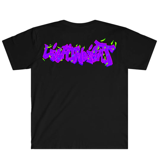 Lightweight Graffitix Black T-Shirt