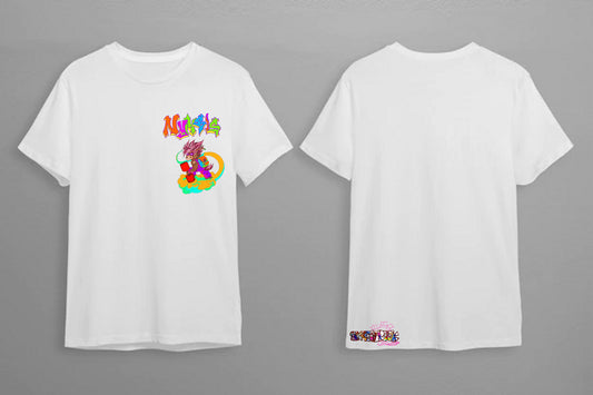 Minimalist Nymbis Flyer White T-Shirt