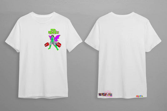 Minimalist Power Mommie Nymbis T Shirt White