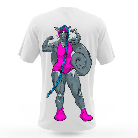 Muscle Mami Nymbis T Shirt White
