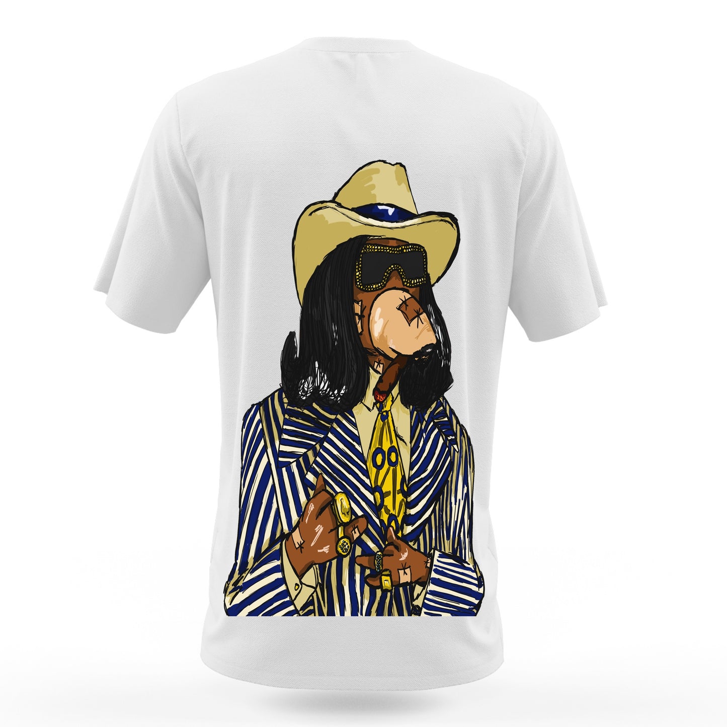 Gin & Juice Sketchbook: Pages Basic T-Shirt