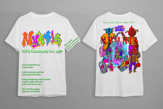 All In Power Couple Max 2 White T-Shirt