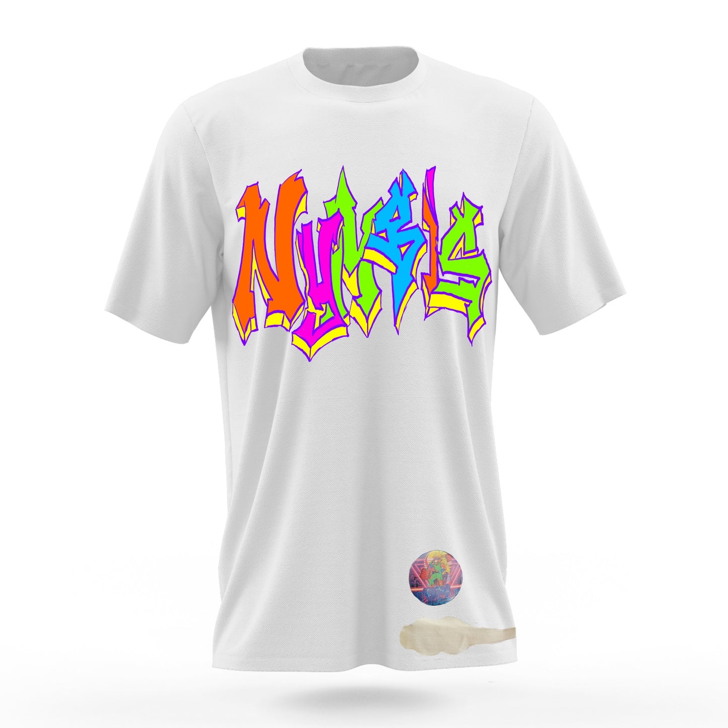 Muscle Mami Nymbis T Shirt White
