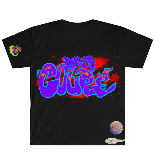 Power Couple Max Graffitix Black T-Shirt