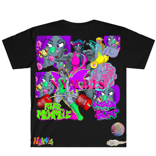 Power Mommie Max Graffitix T-Shirt