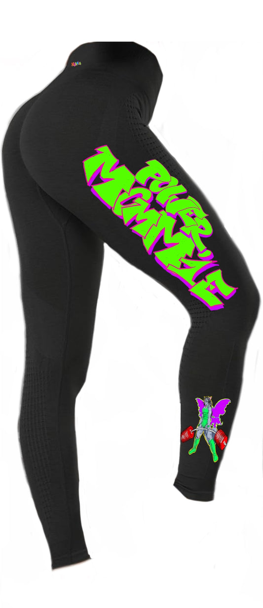 Power Mommie Graffitix High Waisted Lift Leggings