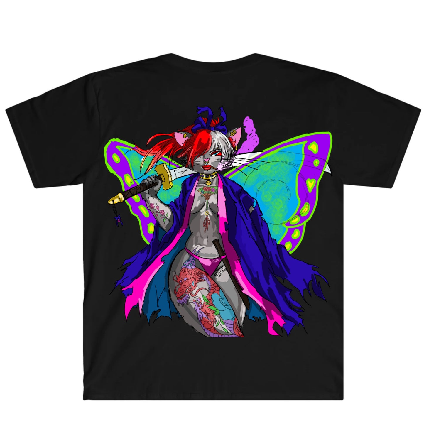 Regina Shinobi Sketchbook: Pages Basic T-Shirt