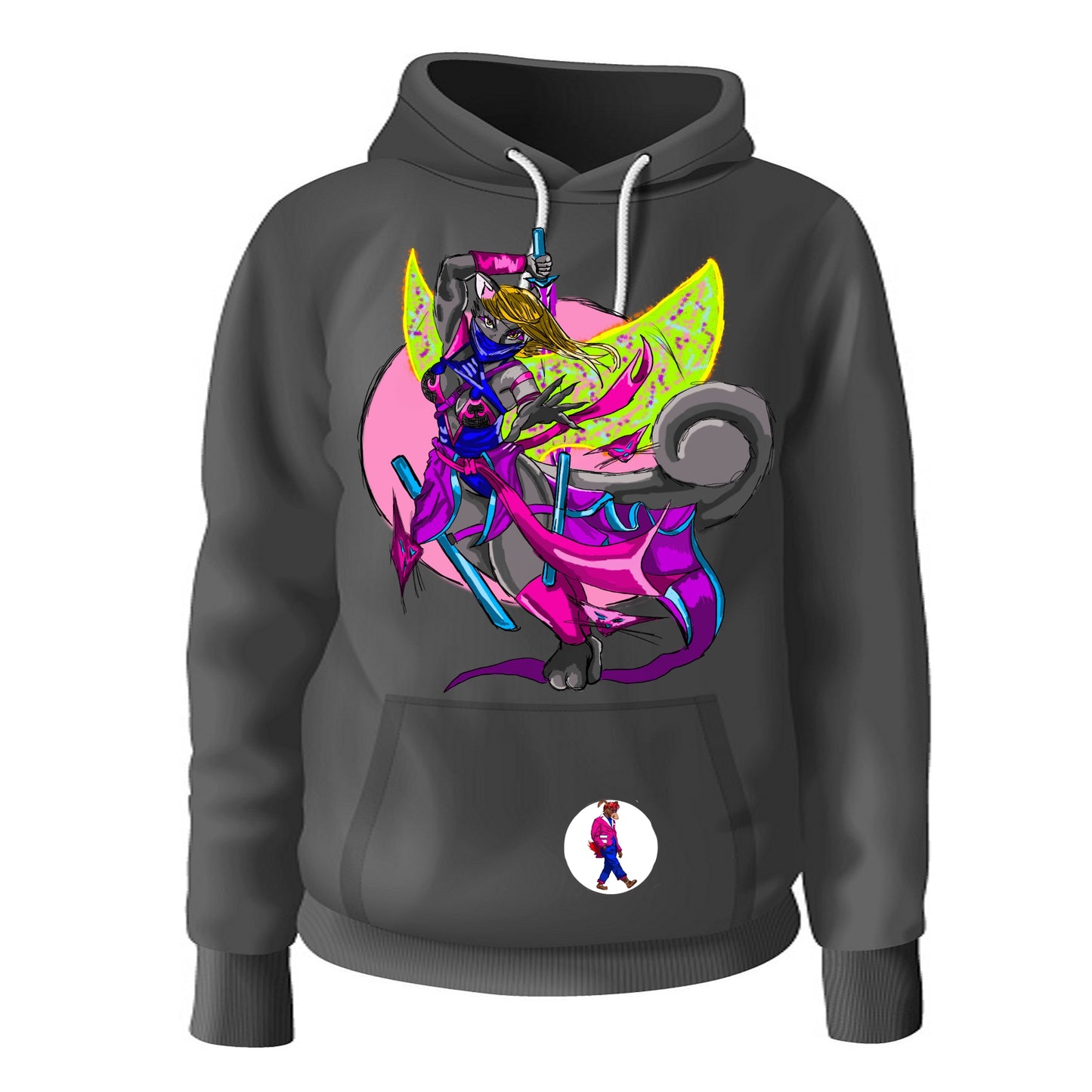 P.Fairy Power Sketchbook: Black Hoodies
