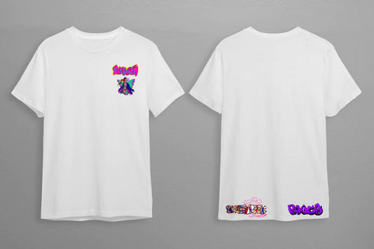 Regina Shinobi Minimalist White T-Shirt