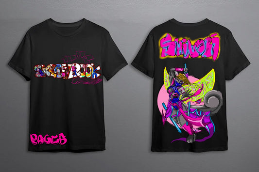 Shinobi Graffitix Tier 1 Black T-Shirt