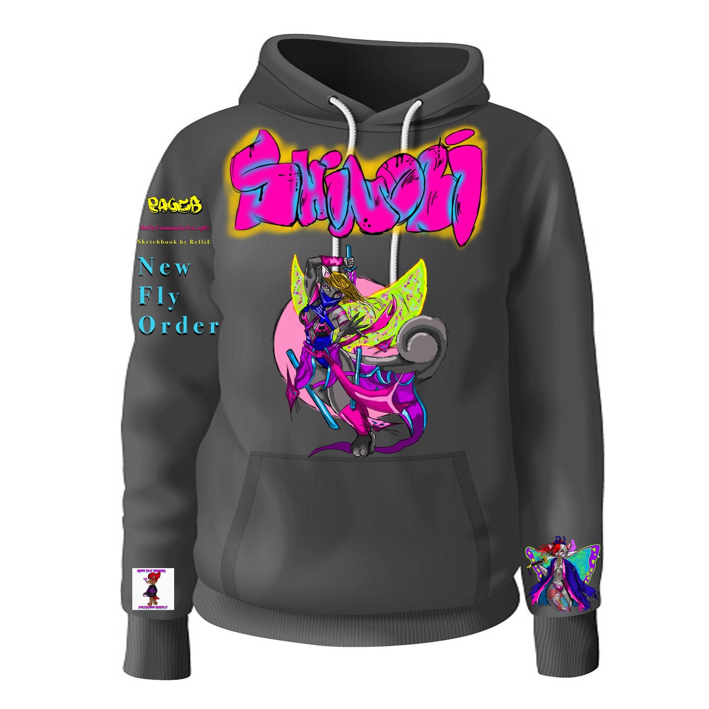 Regina Shinobi Graffitix Tier 2 Hoodie ALt