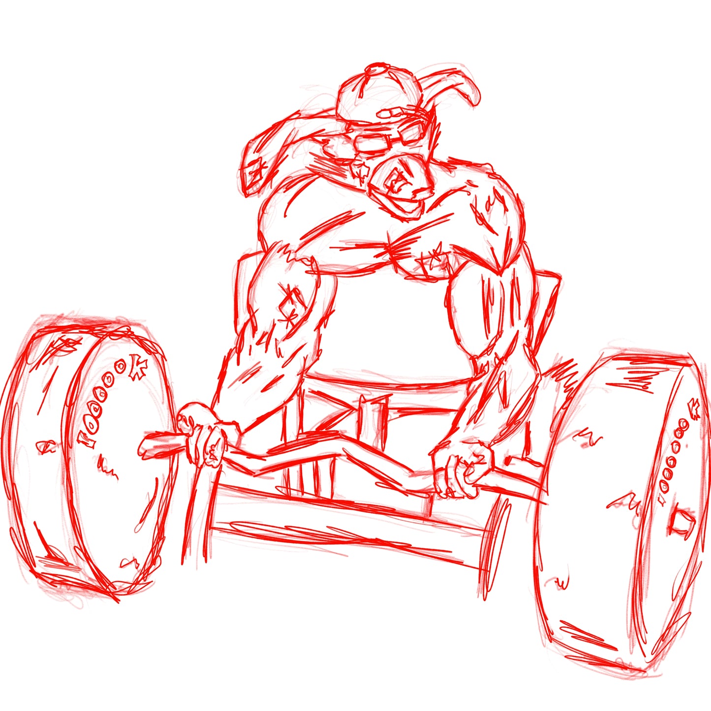 Patches Arm Pump Black Sweats